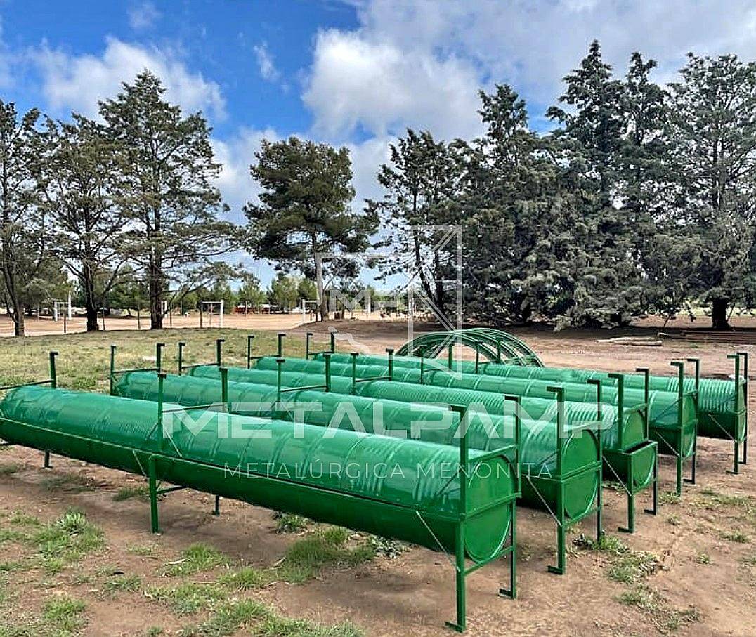 Comederos Lineales Tambor y Plástico .