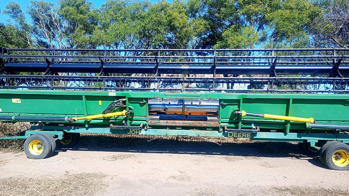 John Deere 635f de 35 Pies Doble Bocha