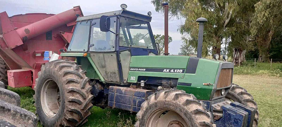 Tractor Deutz AX 4120, Disponible