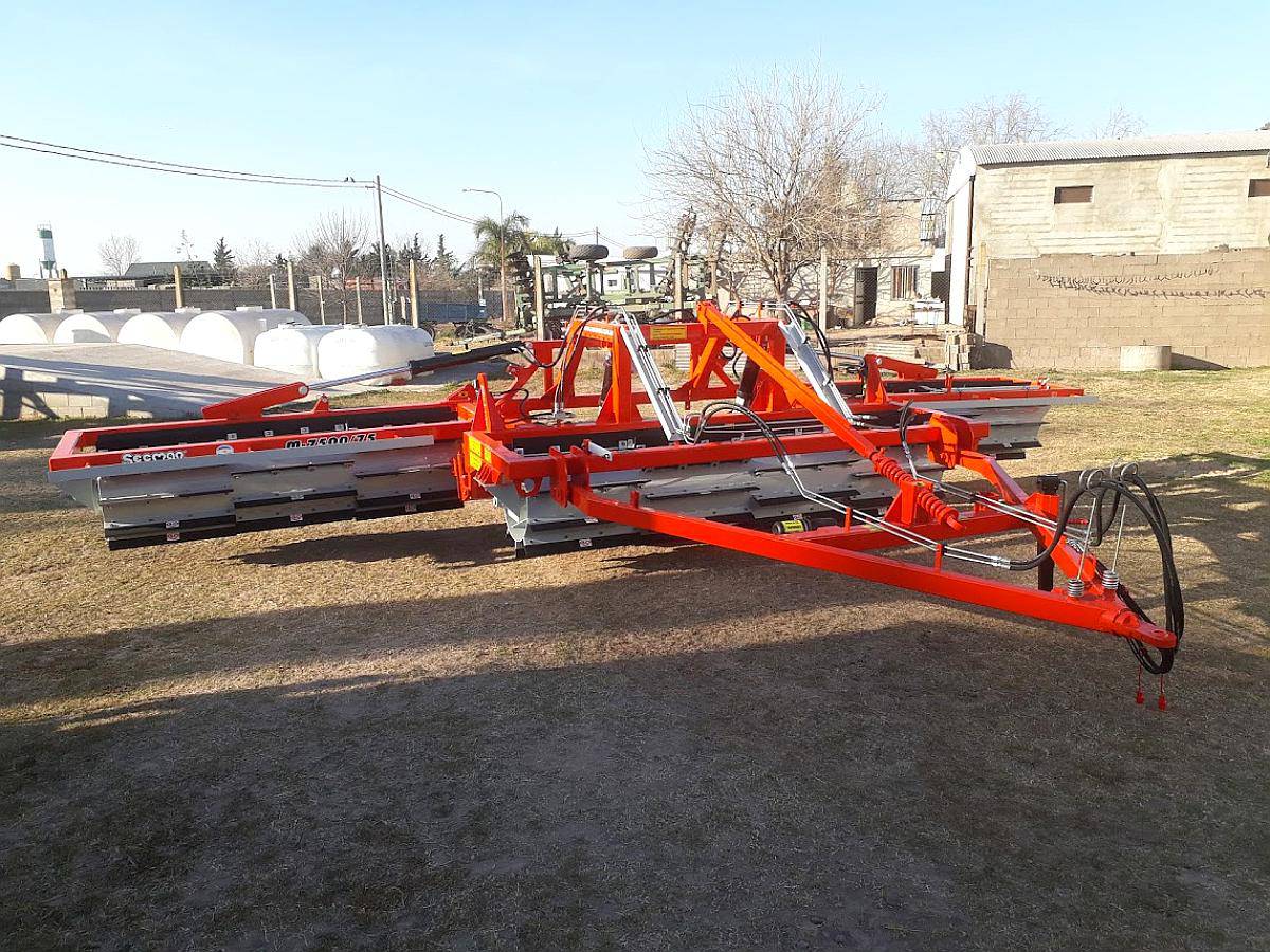 Rolo Triturador Secman M-7500/75 Plegable. Nuevo