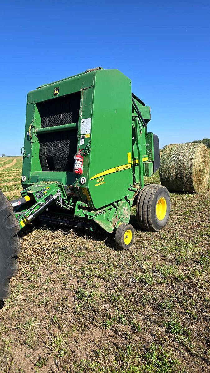 Rotoenfardadora John Deere 469 Megawide Plus Usada