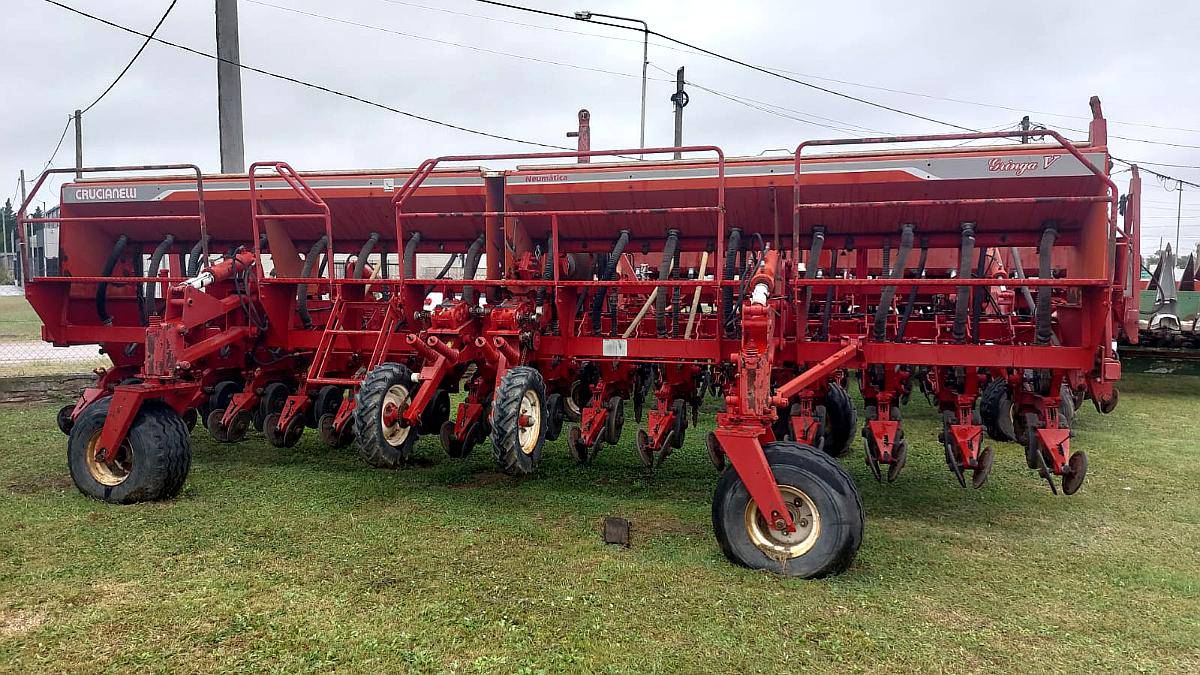 Sembradora Crucianelli Gringa de 16 a 52 cm Neumática
