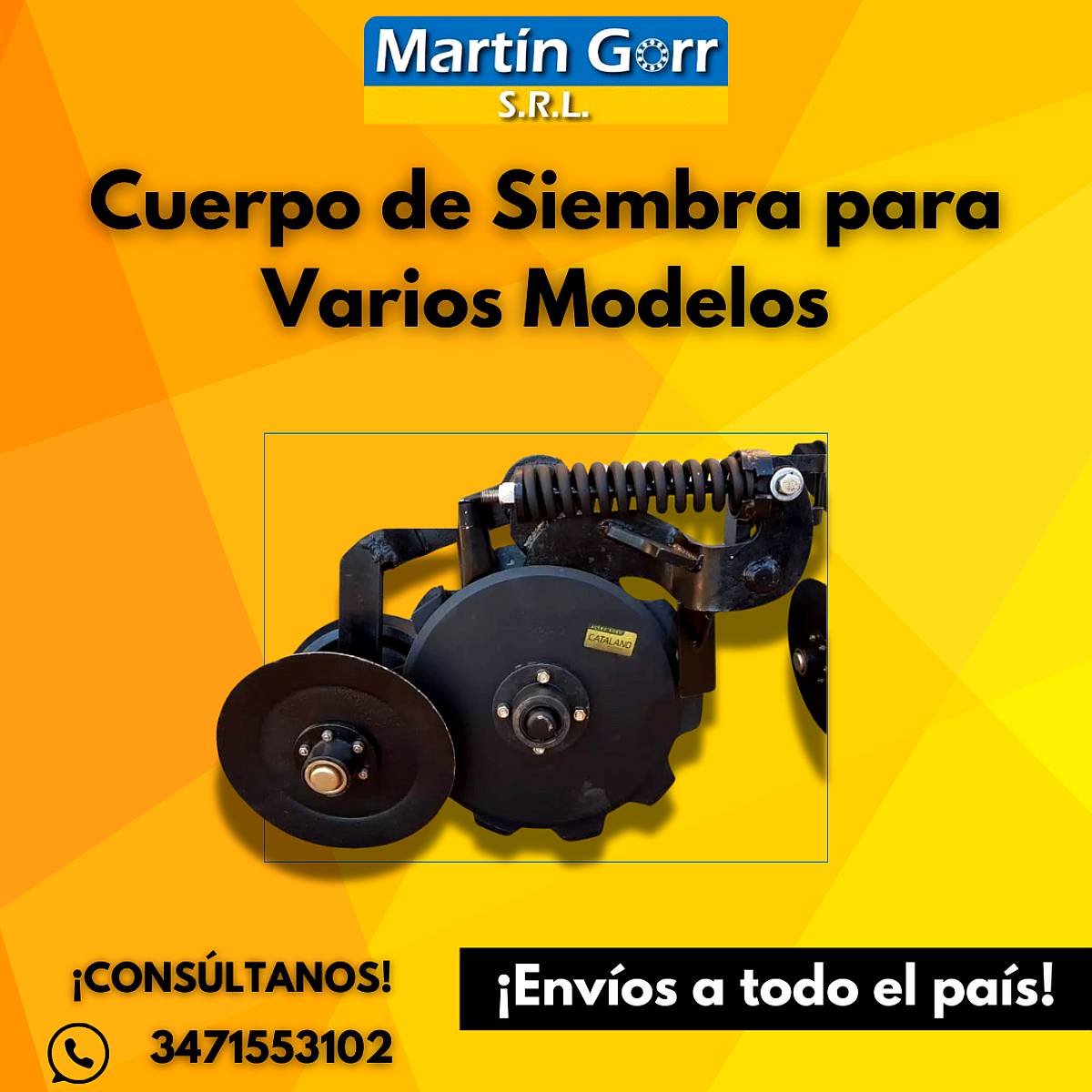 Cuerpos de Siembra Compatibles con Varios Modelos