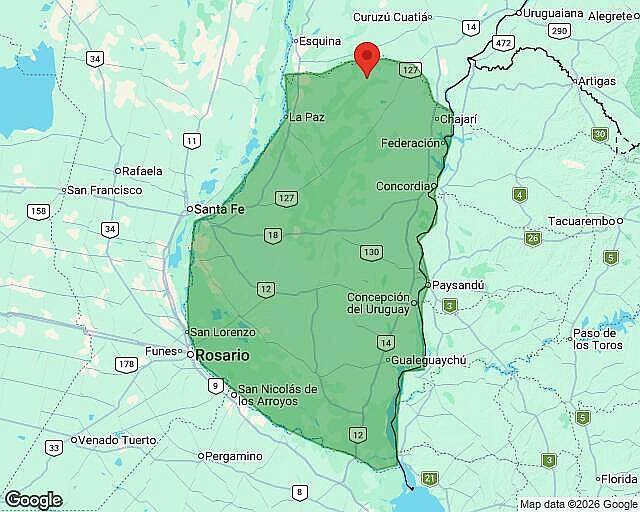 Entre Rios, San José de Feliciano Vendo 1120 Has Mixto