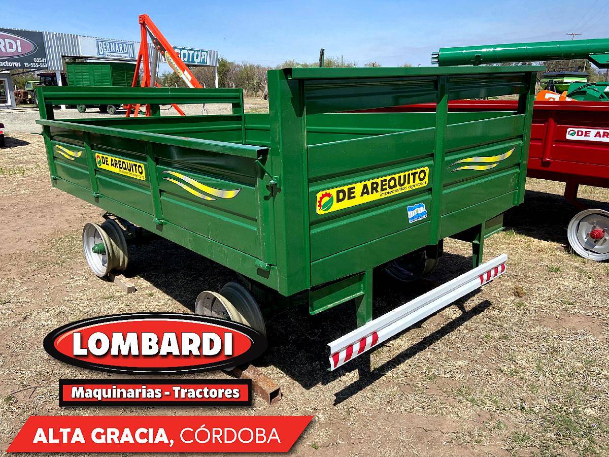 Acoplado Playo de Arequito 4x2mts para 4tn
