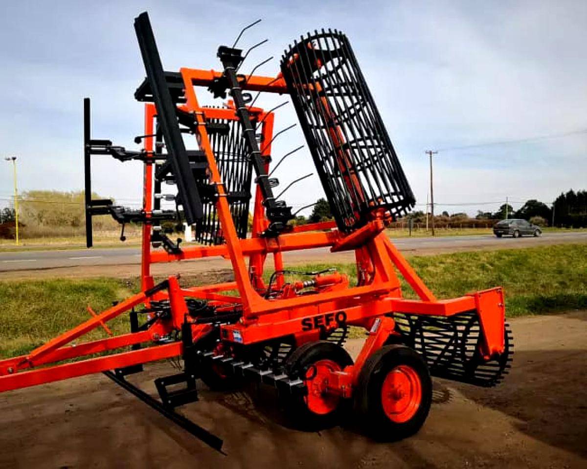 Rolo Sefo Culminador de Labranza Hidraulico con Peine