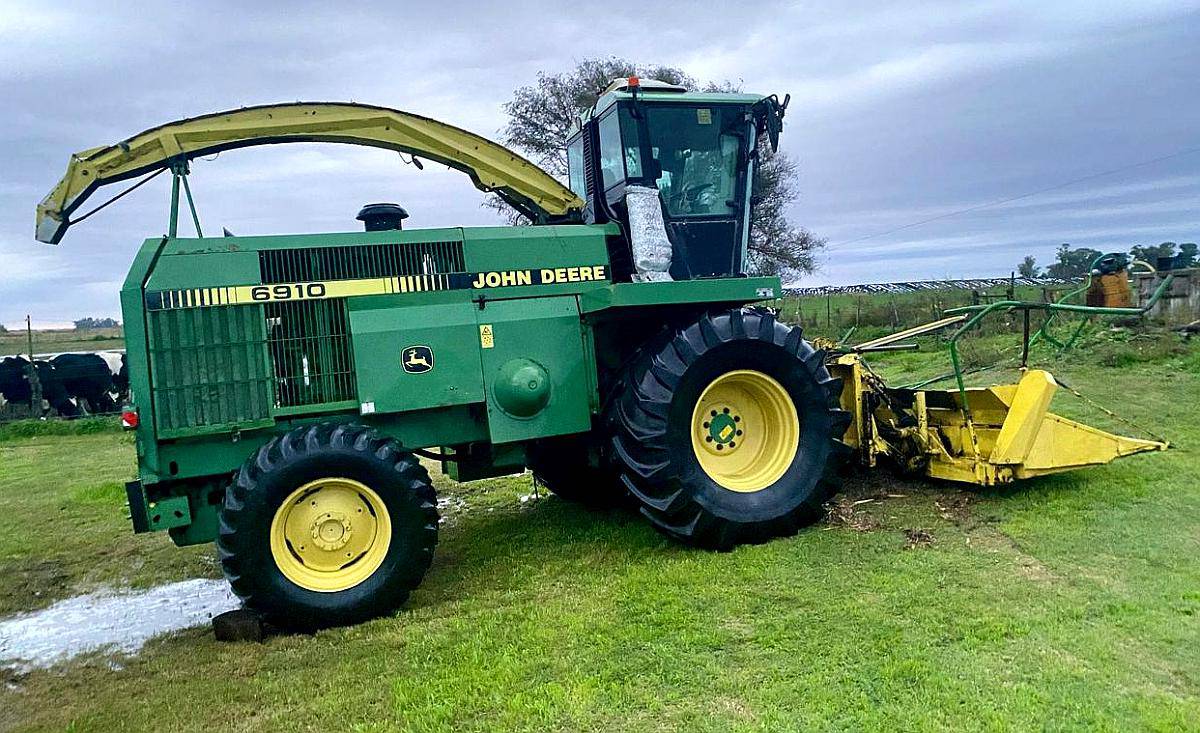 Picadora John Deere 6910 - Kemper 345 6a70 u 8a52