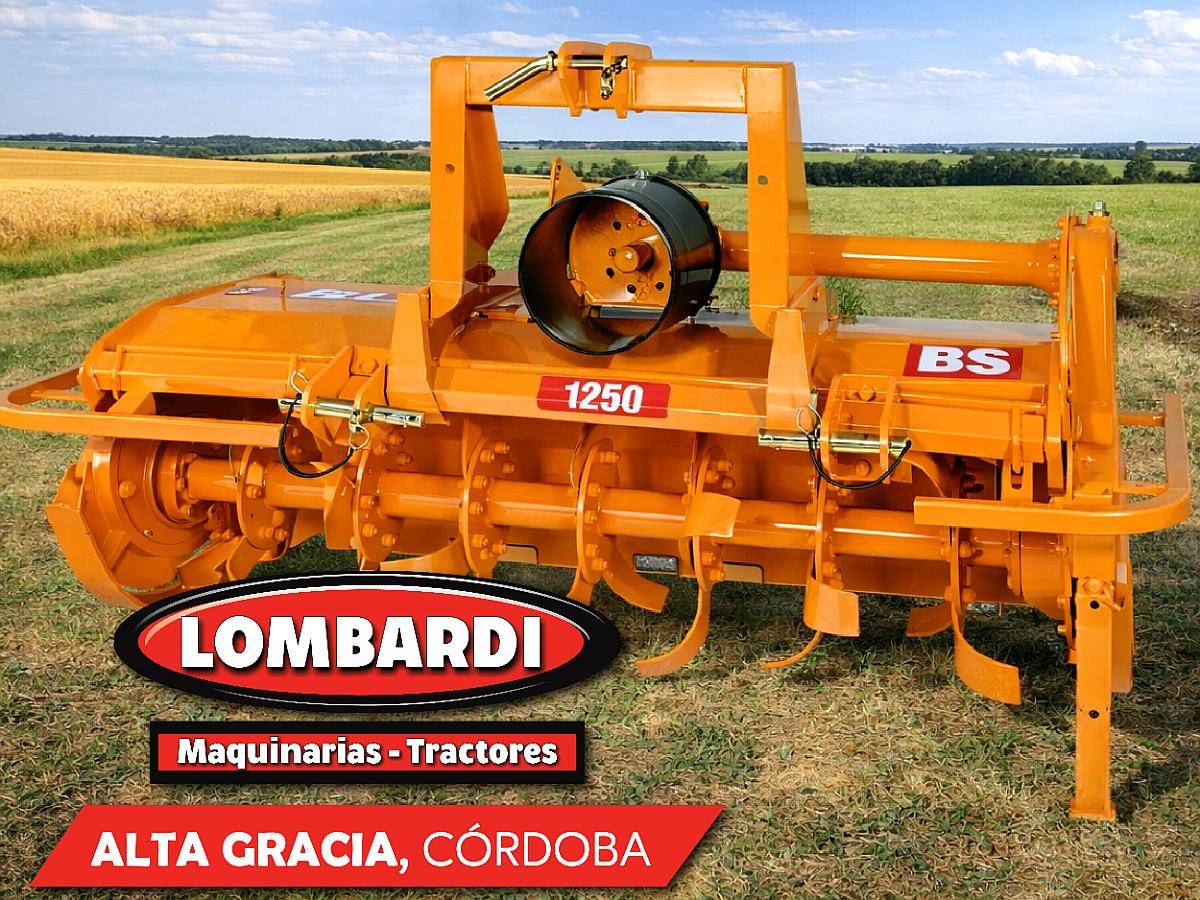 Rotovator BS Super 1250 con Cadena Yomel
