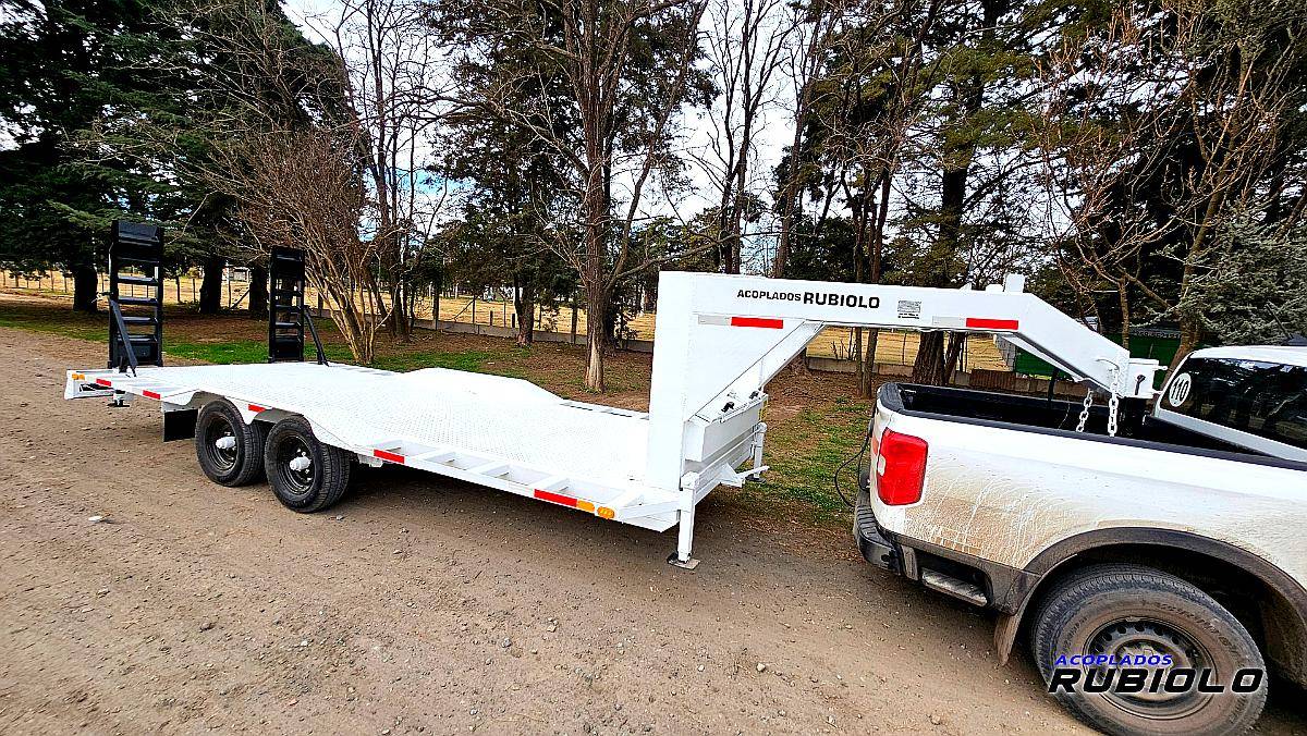 Trailer Semirremolque Balancin Homologado para 4 TN. 2 Ejes