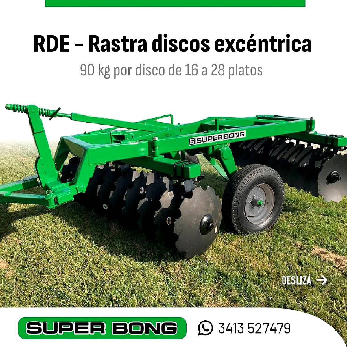 Rde 230 Excéntrica 90 KGS 18 Platos