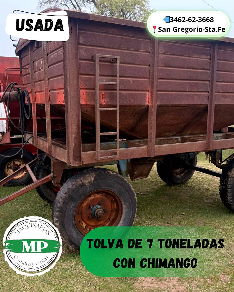 Tolva de 7 Toneladas con Chimango