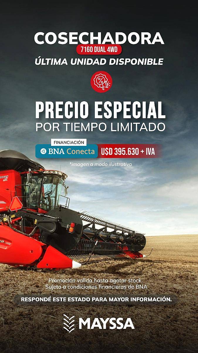 Case 7160 Doble Tracción 0 km