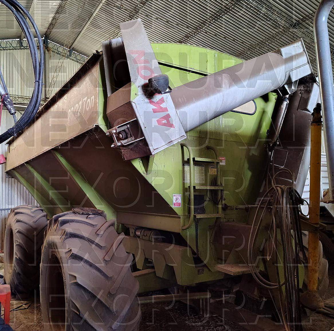 Akron de 22 TN. 2017, con Balanza. muy Poco Uso, Bajo Galpon