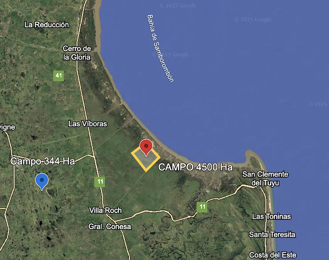Oportunidad 4500 Ha Ganaderas 35 Kg /HA Campo Costero