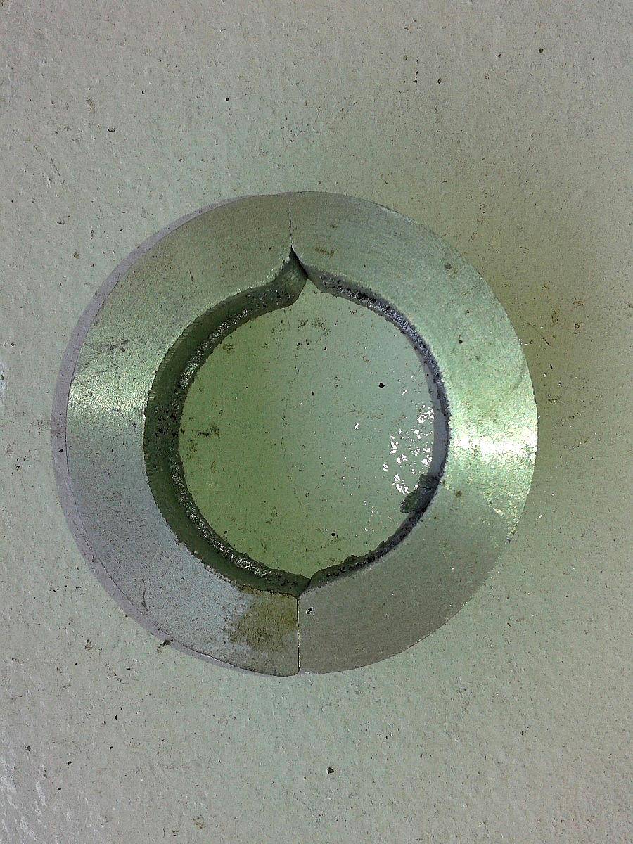 Tope de Aluminio Numero 1 Sembradora Dumaire