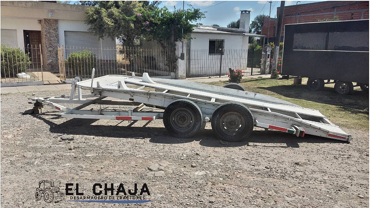 Tráiler Balancín de 4 Ruedas Rodado 15