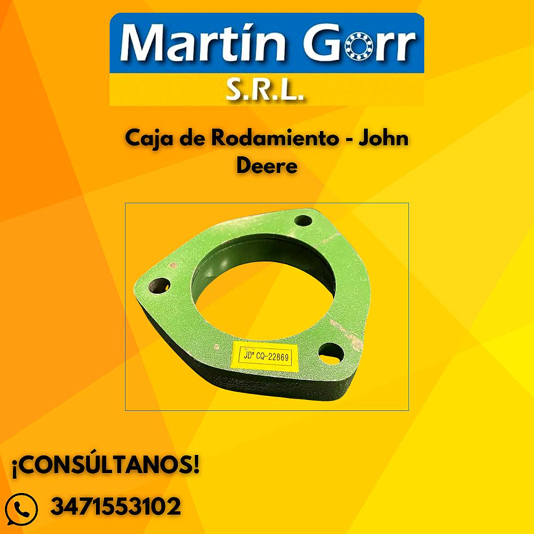 Caja de Rodamiento - John Deere