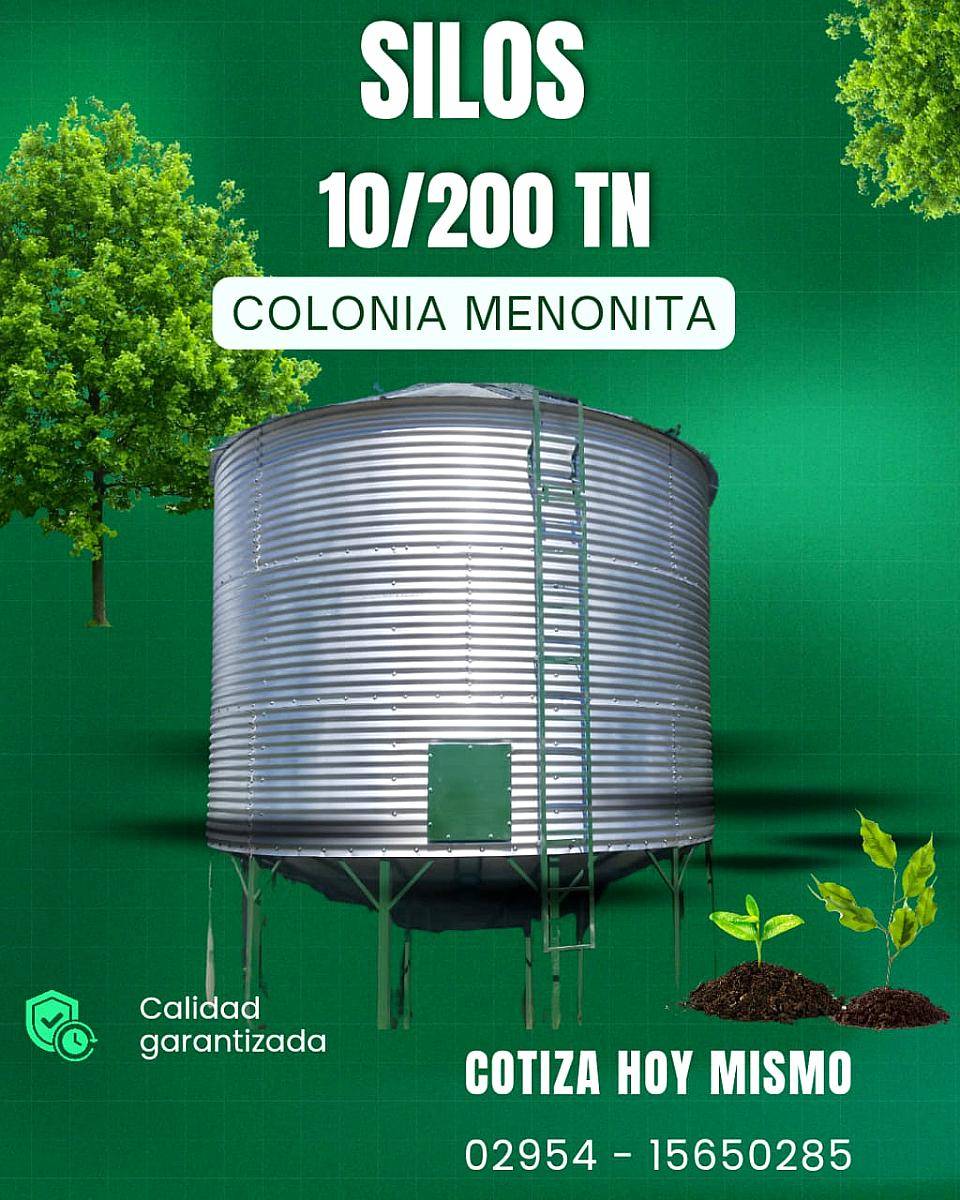 Silos Aéreos y Comederos/tinglados Colonia Menonita