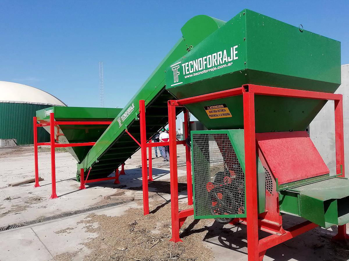 Chipeadora de Marlos Tecnoforraje Agro, Industria,