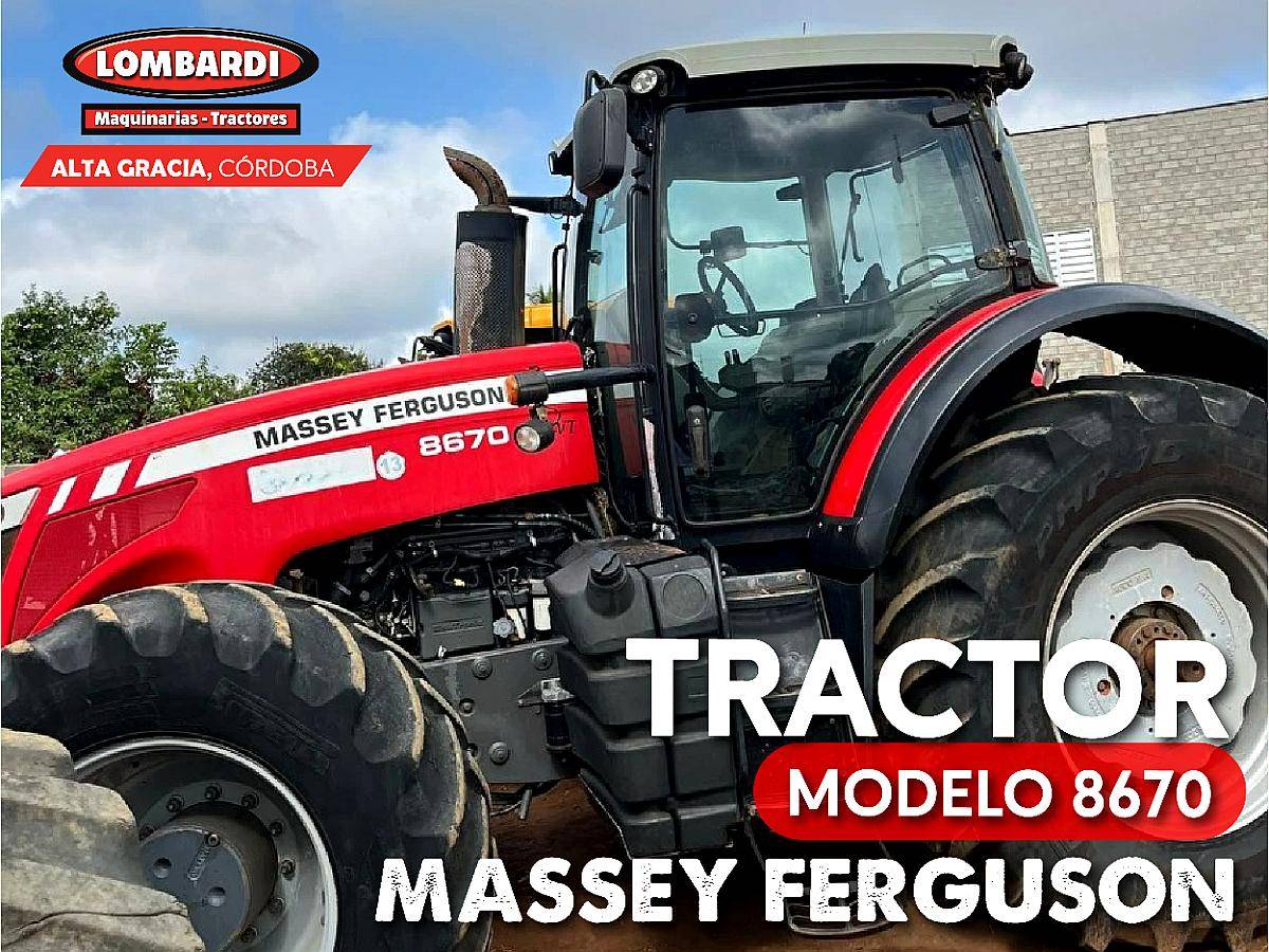 Tractor Massey Ferguson 8670