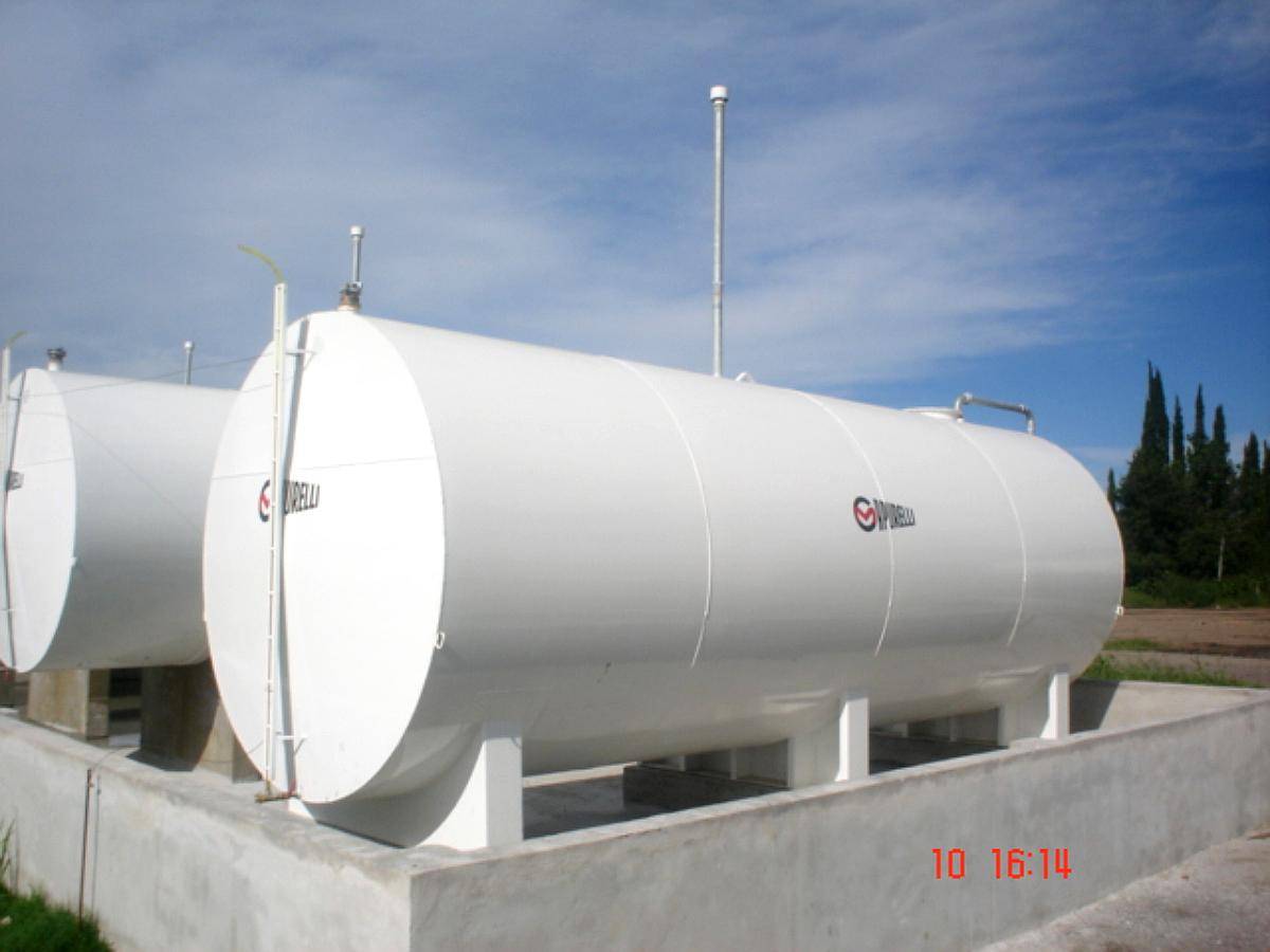 Tanque de Acero 20.000 Lts. Capurelli - Combustibles
