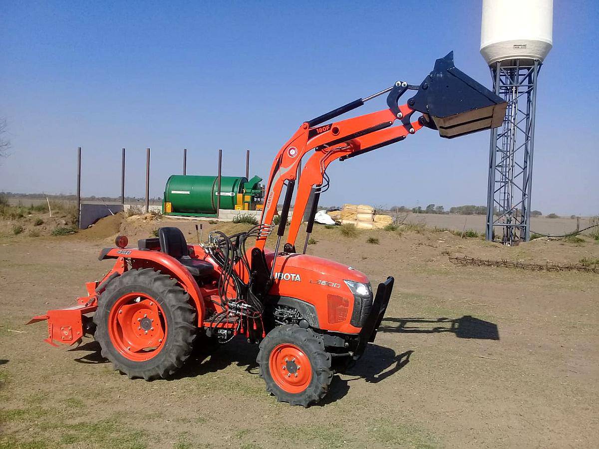 Om-180-f Pala Frontal Omar Martin P/tractores de 20 a 40hp