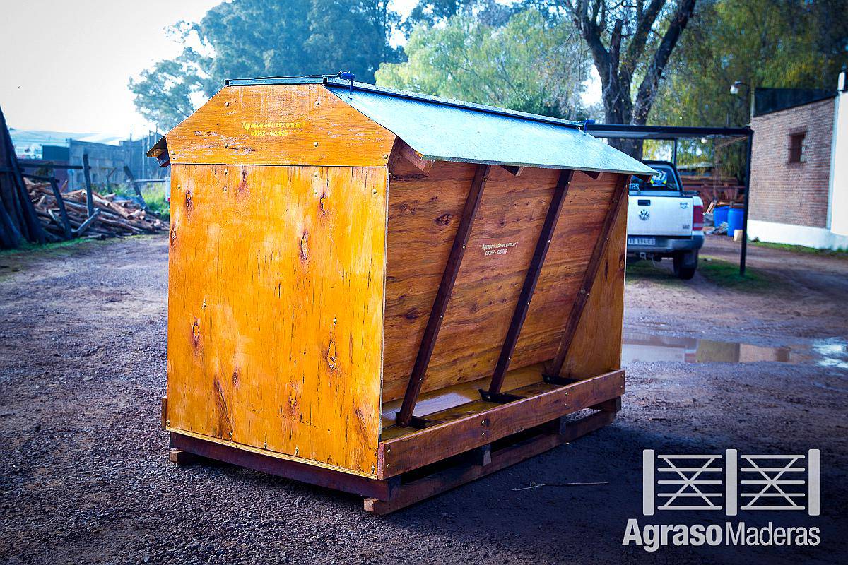 Comedero Tolva 2tn Autoconsumo Vacas Creep Feed Agraso