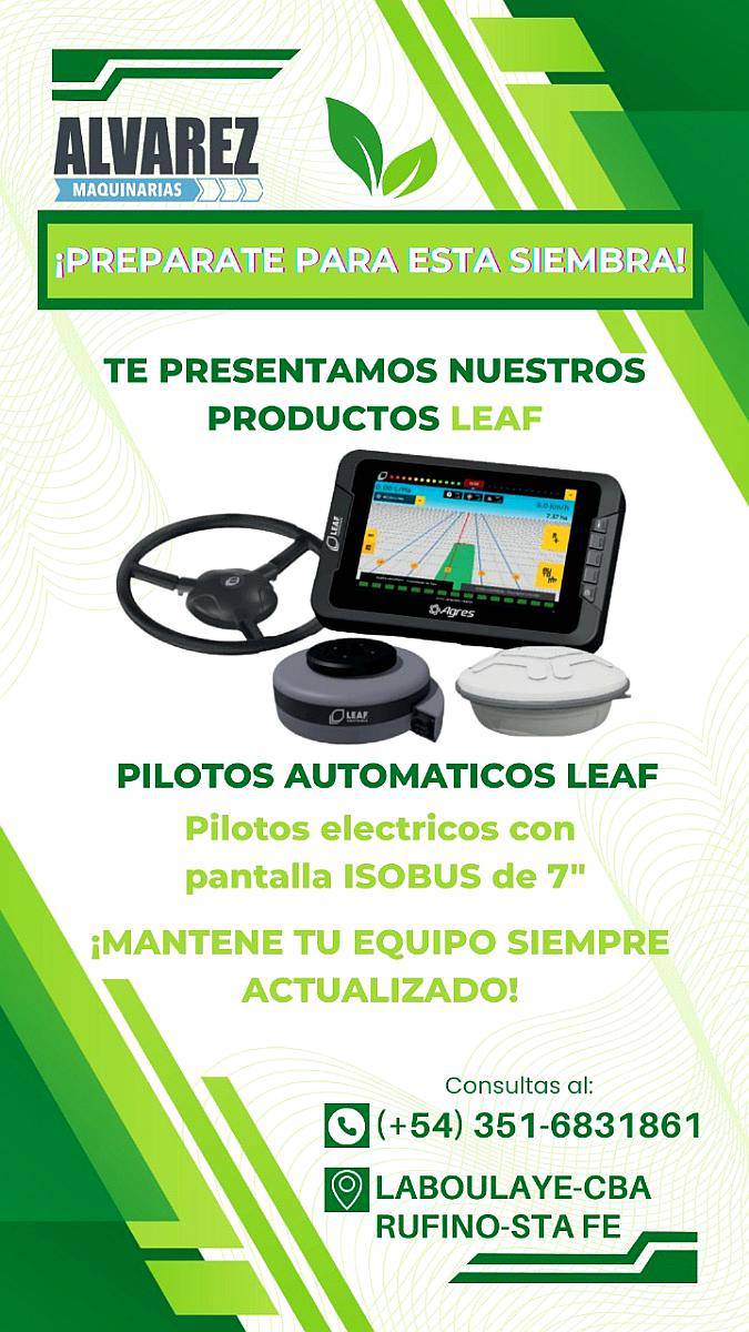 Piloto Automático Leaf 7” y 12”