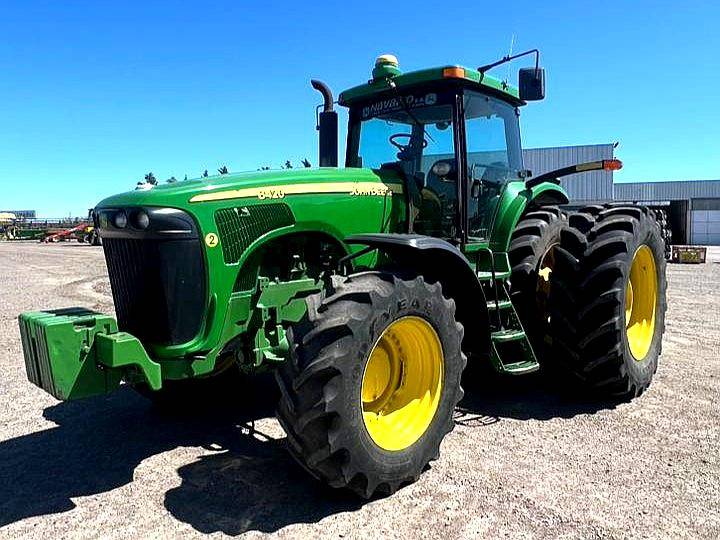 Tractor John Deere 8420, año 2004