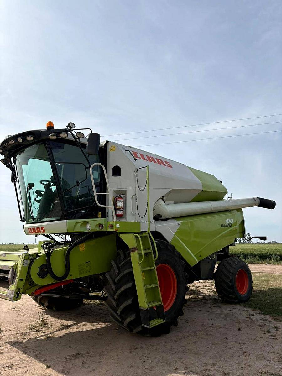 Claas Tucano 470 - Draper 35 Pies