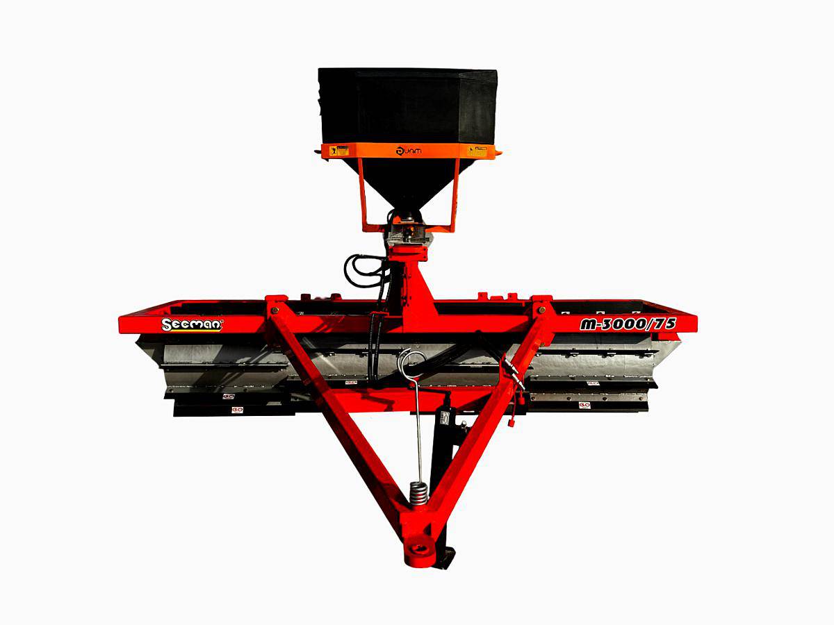 Rolo Triturador M-3000/75 C/sembradora de Pasturas 120 Lts