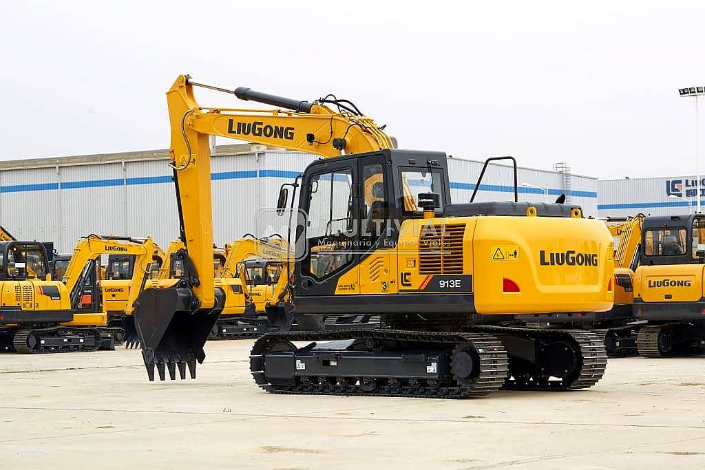 Excavadora Liugong 13tn Linea Auxiliar Martillo Promoción