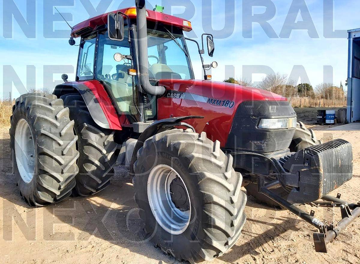 Case MXM 180, 2005. 10.350 HS. C. Cerrado. Cub. Radiales