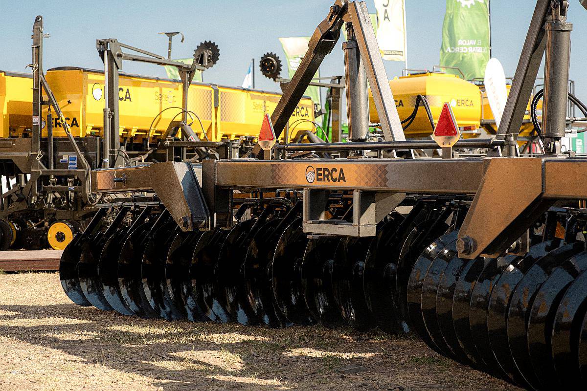 Rastra de Discos de Doble Acción Desencontrada Erca - Nueva