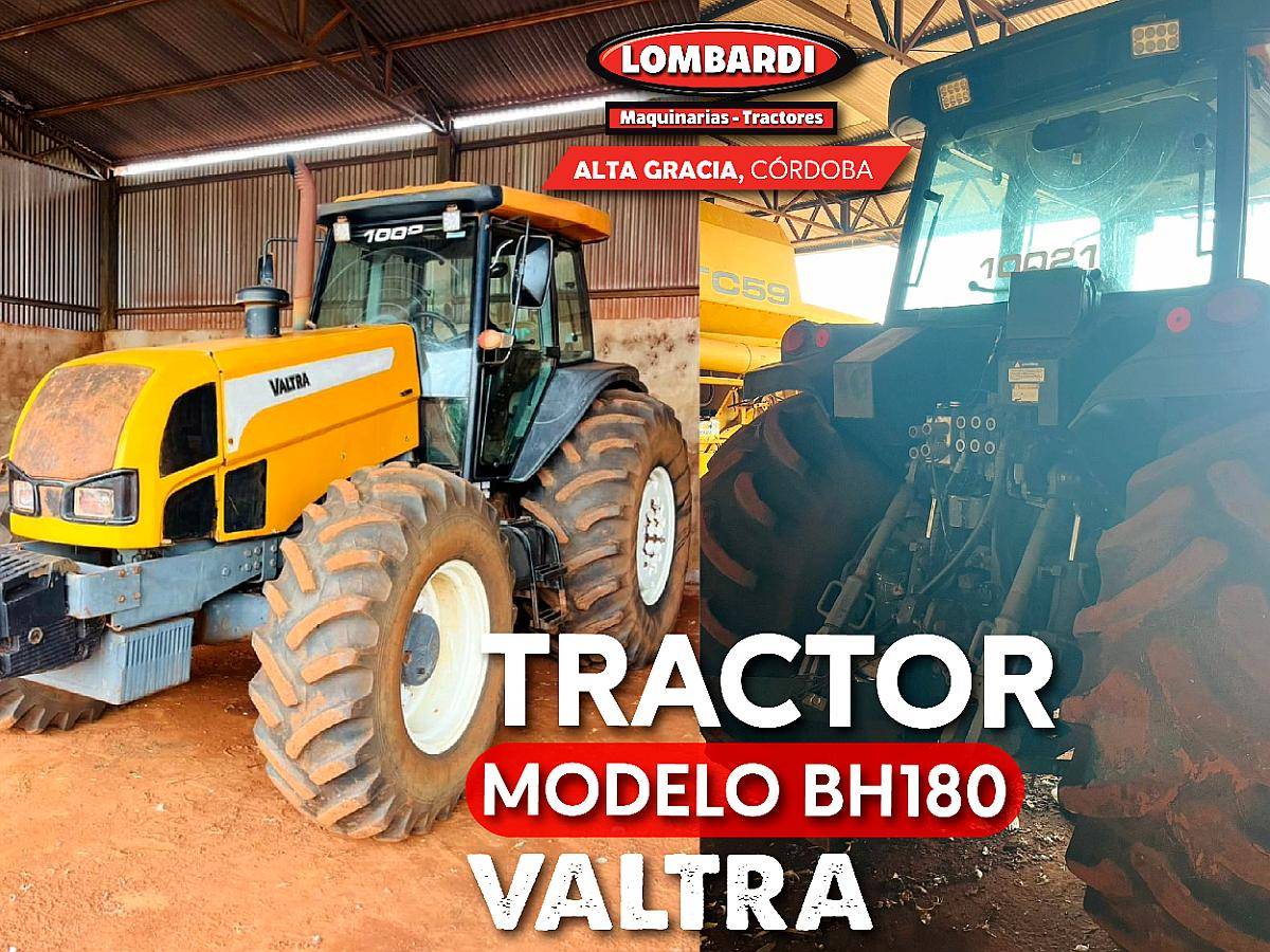Tractor Valtra BH 180 para Importar de Brasil + Impuestos