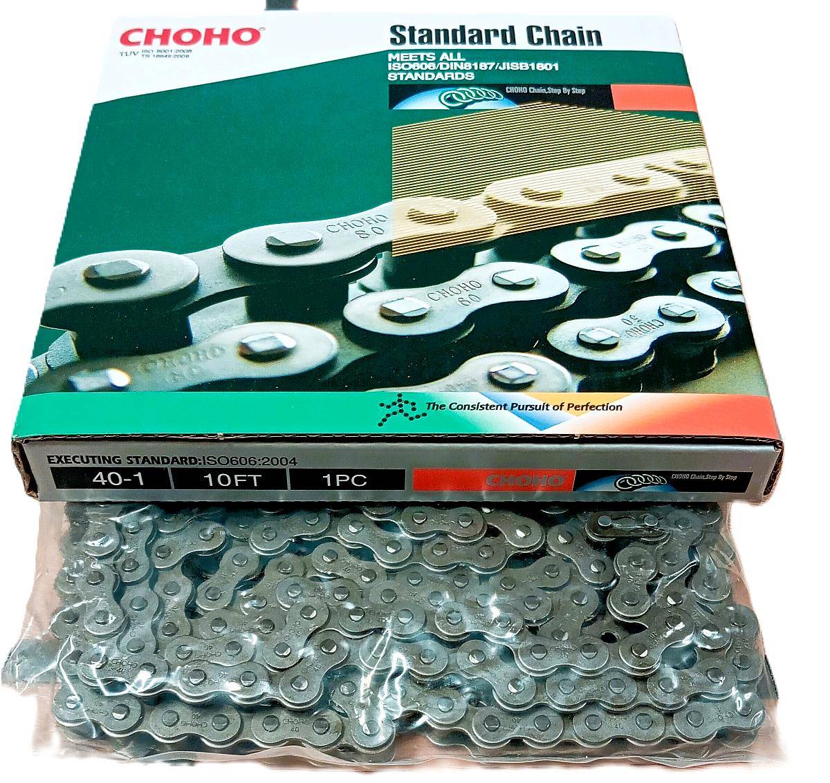 Cadena a Rodillo ASA 40 Simple Marca Choho