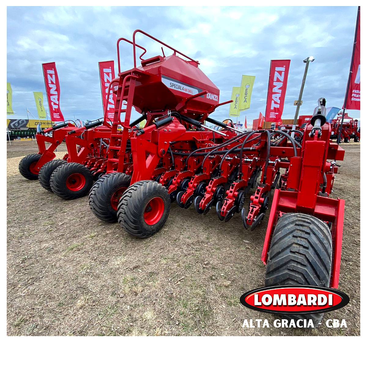 Sembradora Tanzi SP4 18 a 52 Precision Planting