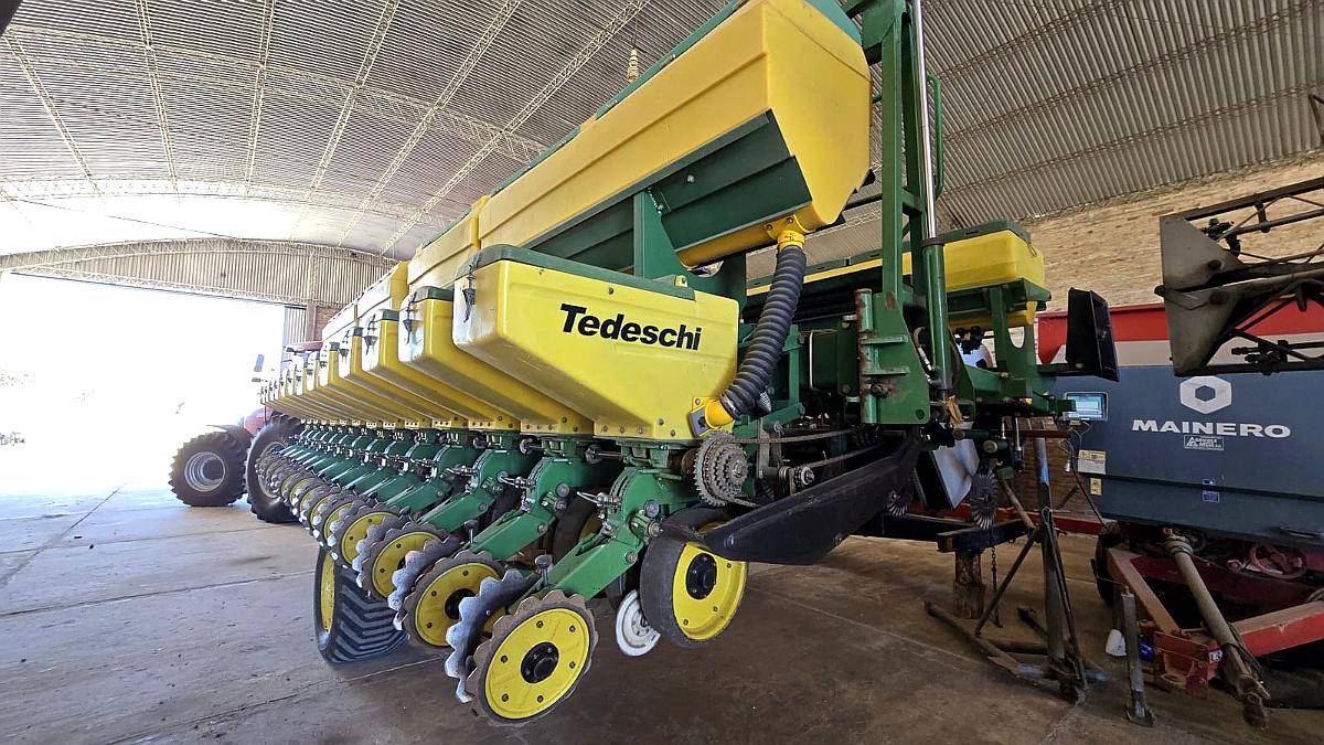 Sembradora Tedeschi Autotrailer Mecánica