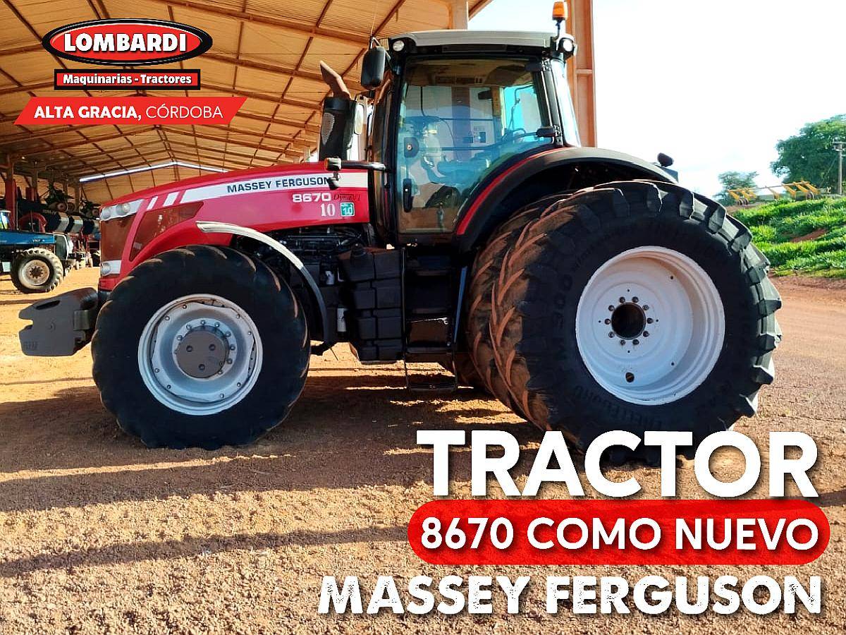Tractor Massey Ferguson 8670 Importado de Brasil
