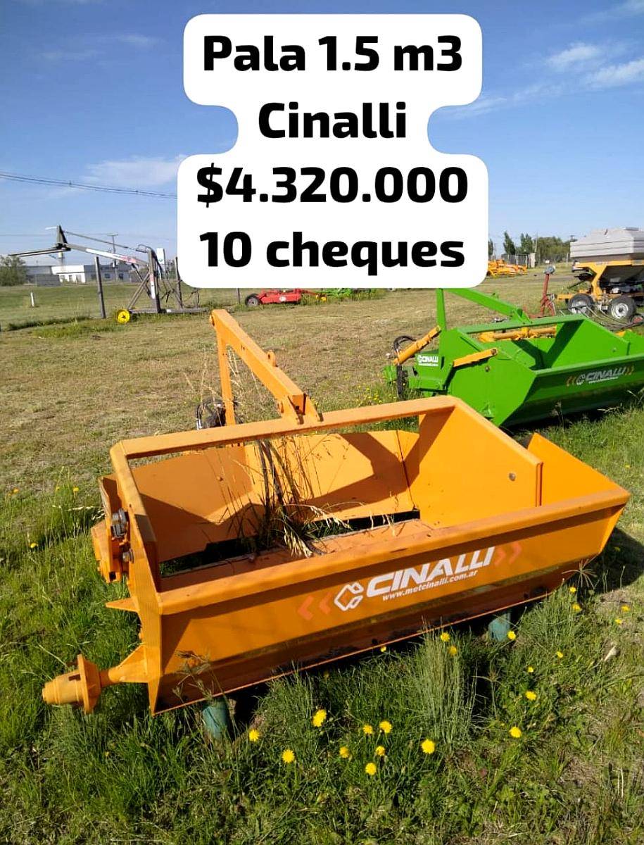 Pala de Arrastre 1.5 M3 Cinalli