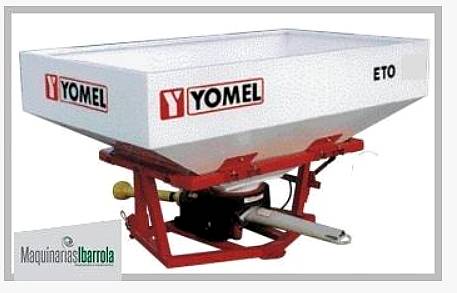 Fertilizadora 3 Puntos Yomel ETO Hasta 12mts. de Trabajo.