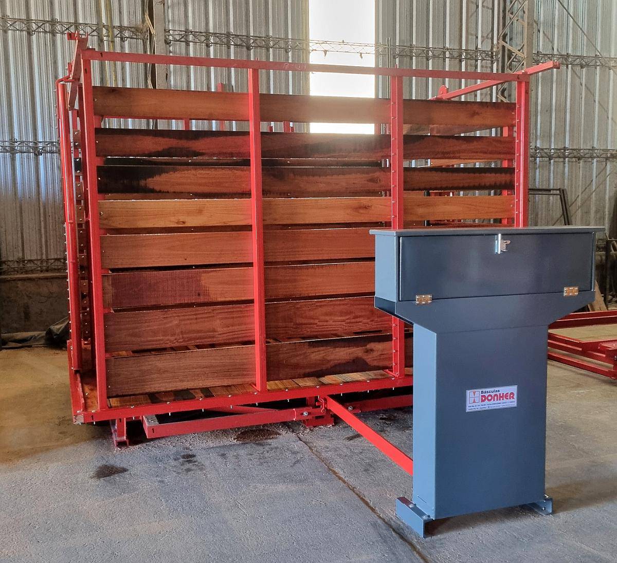 Bascula / Balanza - Hacienda 3.000kg - 6 Animales - Donher