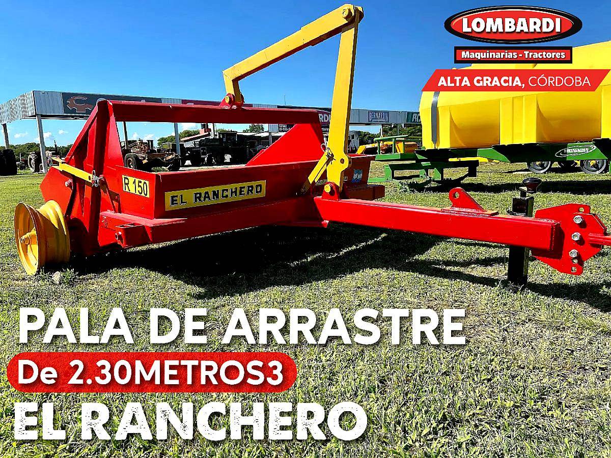 Pala de Arrastre de 2.30mts3 - el Ranchero - Disponible