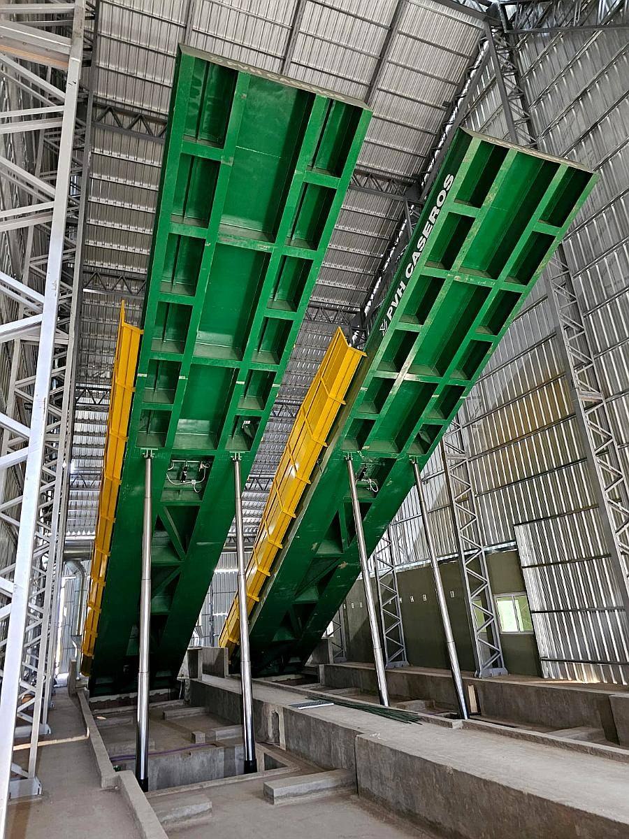 Plataforma Volcadora Hidraulica, Descarga de Camion 21 X3.80