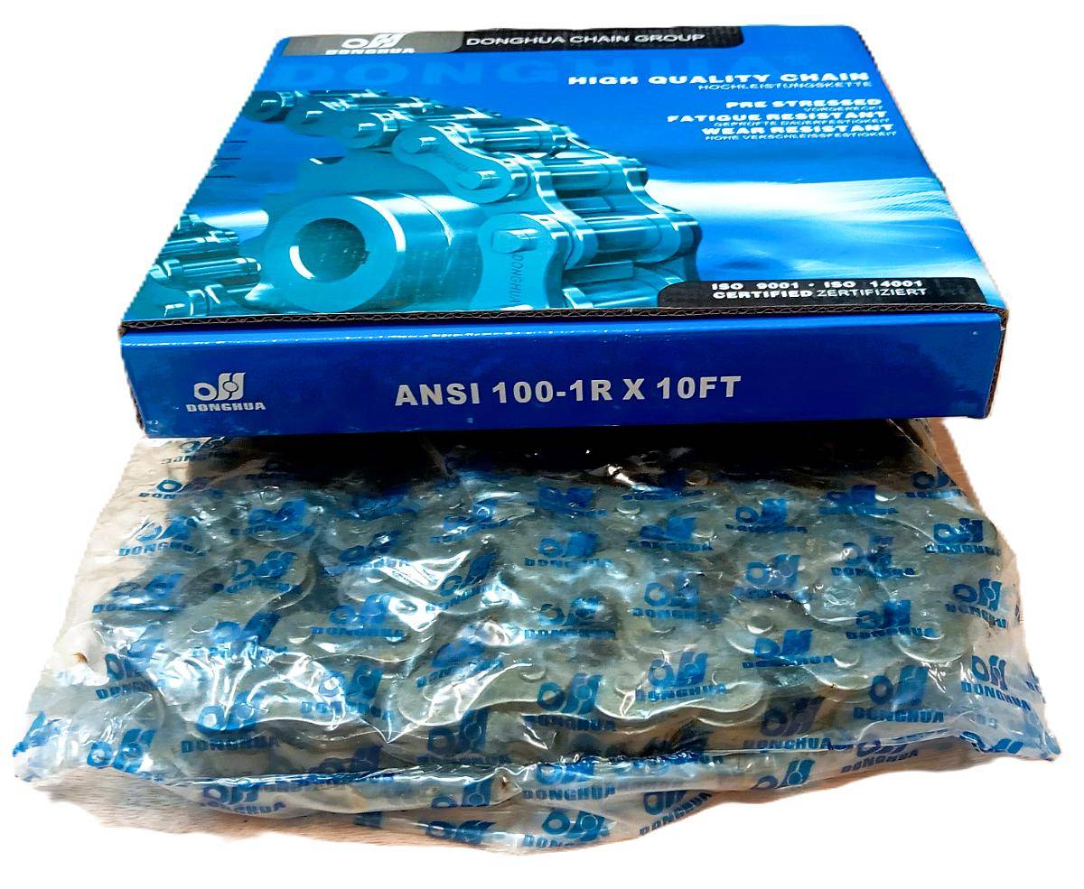 Cadena a Rodillos ASA 100 Simple Marca Donghua