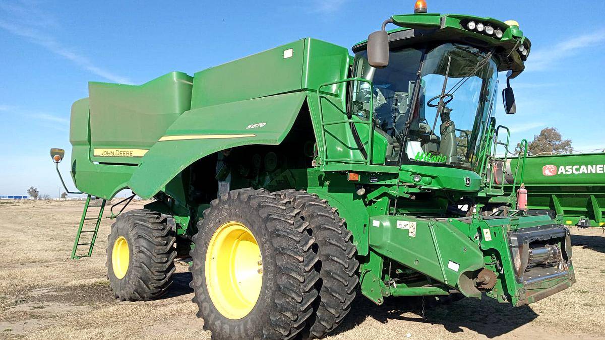 Cosechadora John Deere S670. Mod 2016