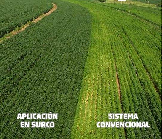 Aplicaciones en Surco Leaf BY Orion