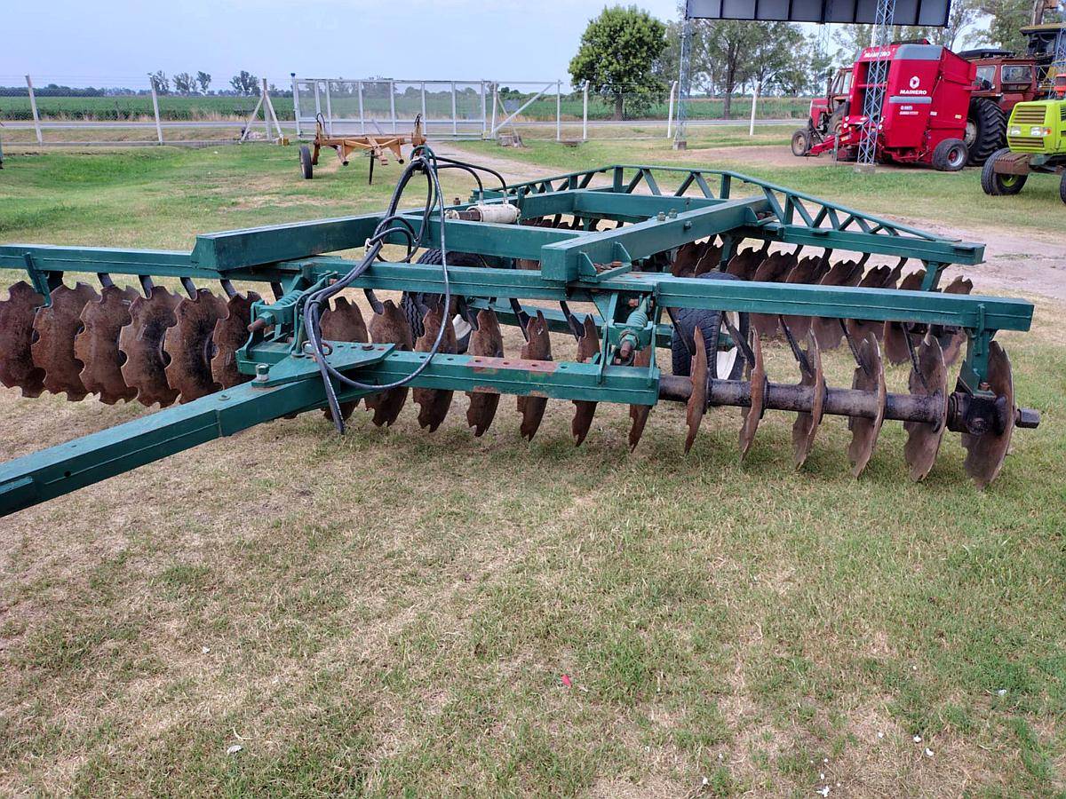 Rastra Tiro Excentrico Pesado de 40 Platos Echa Nueva