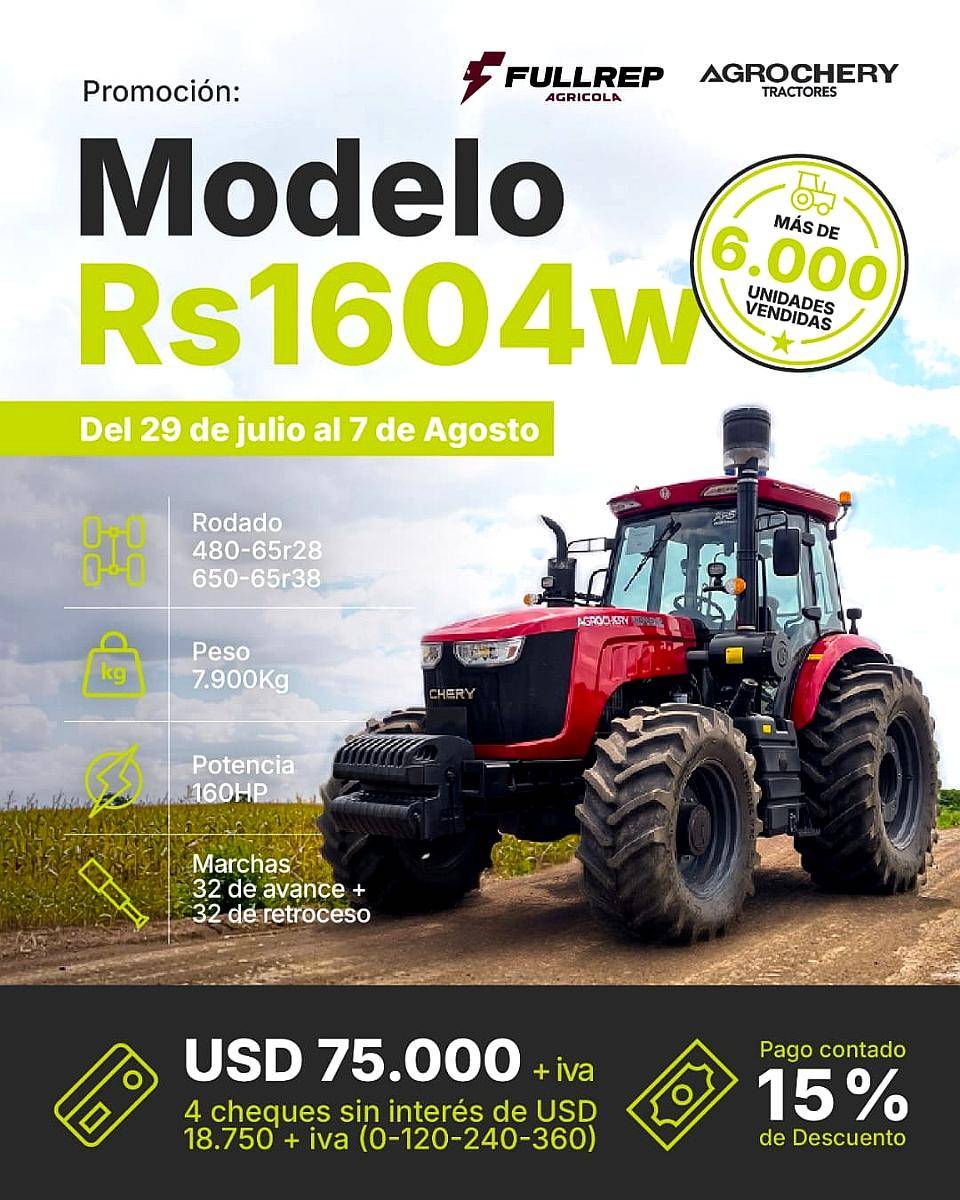 Tractor Chery RS1604 W
