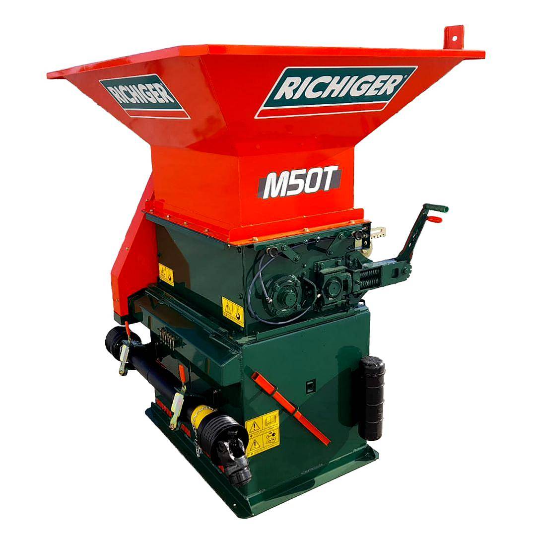 Quebradora de Rodillos con Barra de Mando M50t - Richiger
